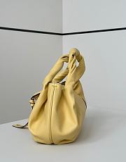 Fendi Spy Small Yellow Leather Bag - 32x12x18cm - 6