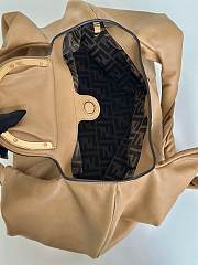 Fendi Spy Beige Leather Bag - 48x20x22cm - 3