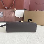 Loro Piana Extra Bag L23 Smooth Calfskin Brown - 23cmx12cmx7cm - 5