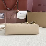 Loro Piana Extra Bag L23 Smooth Calfskin Beige - 23cmx12cmx7cm - 6