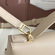 Loro Piana Extra Bag L23 Smooth Calfskin Beige - 23cmx12cmx7cm - 4