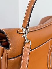 Balenciaga Rodeo Handbag Large in Tan Cowboy Vegetal Lambskin Aged Silver Hardware - 40x30x13cm - 6