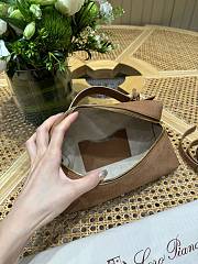 Loro Piana Extra Pocket L23 Nubuk Calfskin Brown - 23x12x7cm - 4