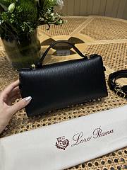 Loro Piana Extra Pocket L23 Calfskin Black - 23x12x7cm - 4