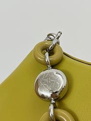 Loewe Medium Ola Bag in Smooth Calfskin Yellow - 26x18x13cm - 5