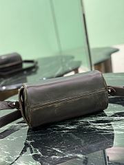Prada Nappa Leather Shoulder Bag 2VH188 Brown - 24x11x11cm - 3