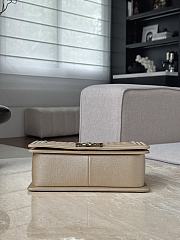 Chanel Leboy25 Caviar Grained Calfskin Champagne Gold Light Gold - 15x25x9cm - 3