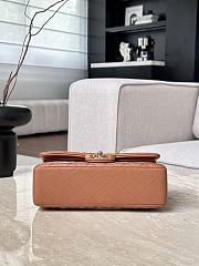 Chanel Classic Caramel Lamskin Light Gold Hardware Bag - 14.5x23x6cm - 5