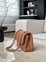 Chanel Classic Caramel Lamskin Light Gold Hardware Bag - 14.5x23x6cm - 2