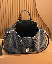 LV Keepall Bandoulière 55 Damier Graphite Canvas N41413 - ‭55x31x26‬cm - 4