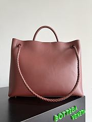 Bottega Veneta Large Andiamo Sapele/Redstone - 42x35x18cm  - 5