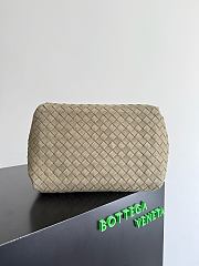Bottega Veneta Large Parachute Suede Cypress Bag - 30x26x20cm - 3