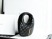 YSL Icarino in Quilted Nappa Black - 17x13x3cm - 5