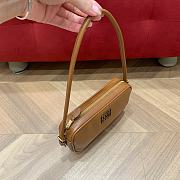 Miumiu Leather Pouch Cognac 5NE024 - 20x10x4.5cm - 5