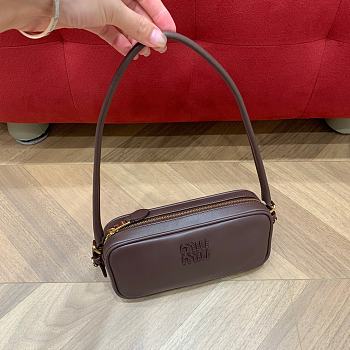 Miumiu Leather Pouch Briarwood 5NE024 - 20x10x4.5cm