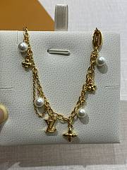 LV Blooming Pearls Bracelet M1684A  - 4