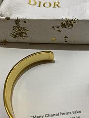 Dior 30 Montaigne Thin Bangle in White - 5