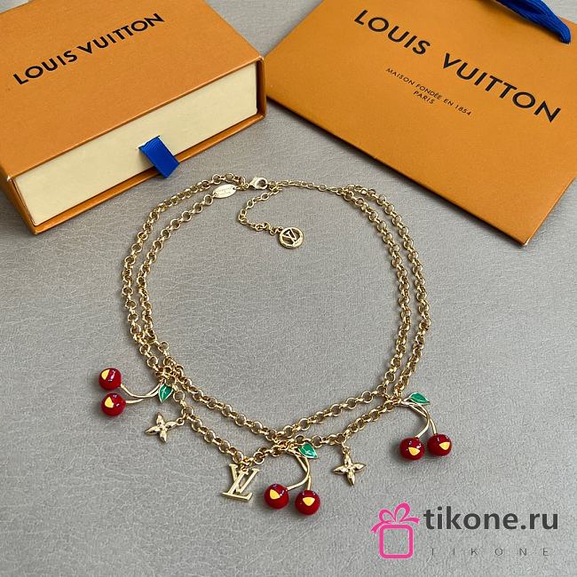 LVxTM Cerise Necklace M02804  - 1