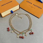 LVxTM Cerise Necklace M02804  - 1