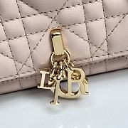 My Dior Talk Phone Pouch Light Pink Cannage Lambskin - 18.5x10x4cm - 5