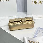 My Dior Talk Phone Pouch Gold Cannage Lambskin - 18.5x10x4cm - 4