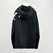 Loewe Relaxed Fit Hoodie in Cotton Black - 6