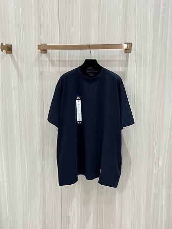 Balenciaga T-Shirt “Sticker” Graphic Black