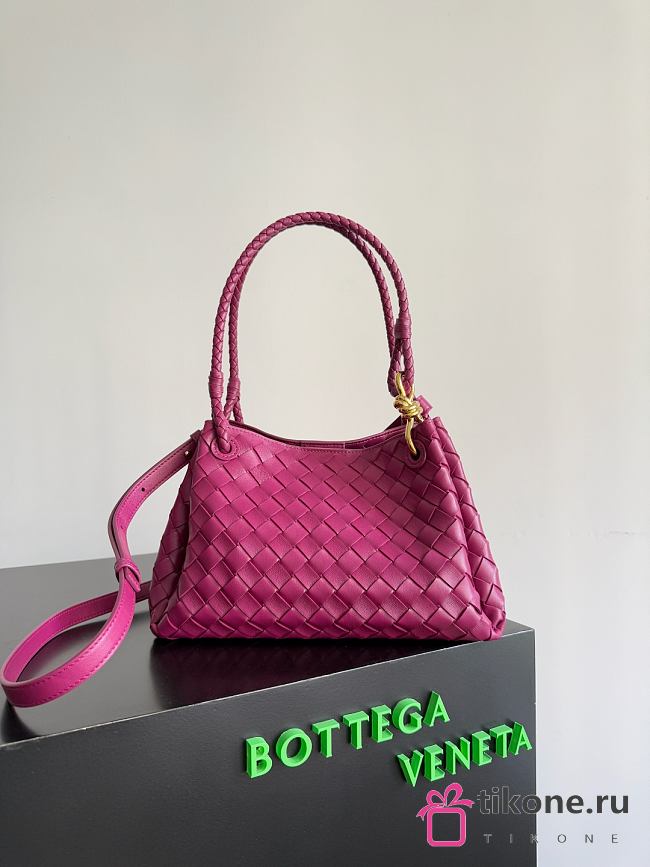 Bottega Veneta Medium Parachute Cinnabar - 29.5x18.5x17.5cm - 1