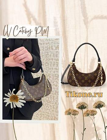 LV Catchy PM Monogram Canvas M25223 - 24x10x6cm