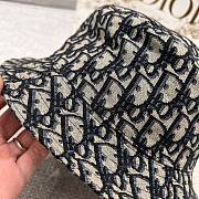 Reversible Teddy-D Small Brim Bucket Hat Black Cotton Blend - 5