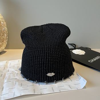 Chanel Beanie Hat Black
