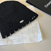 Chanel Beanie Hat Black - 4