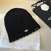 Chanel Beanie Hat Black - 2