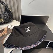 Chanel Reversible Logo Bucket Hat Black - 6