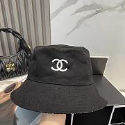 Chanel Reversible Logo Bucket Hat Black - 4