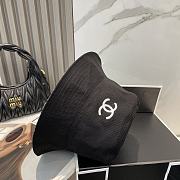 Chanel Reversible Logo Bucket Hat Black - 2