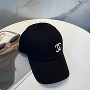 Chanel Reversible Logo Baseball Cap Black - 6