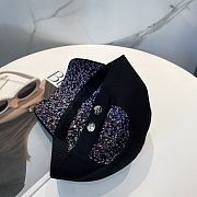 Chanel Reversible Logo Baseball Cap Black - 3