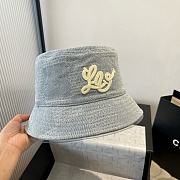 LV Bucket Hat Denim Light Blue - 4