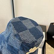 LV Bucket Hat Denim Blue - 6