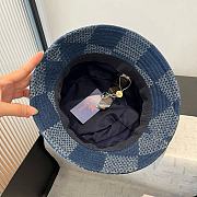 LV Bucket Hat Denim Blue - 3