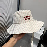Gucci Retro Stripe Bucket Hat Red - 1