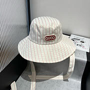 Gucci Retro Stripe Bucket Hat Red - 5