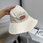 Gucci Retro Stripe Bucket Hat Red - 2