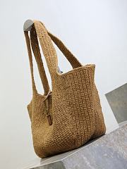 YSL Le 5 À 7 Bea in Cord and Leather - 50×28×18cm - 4
