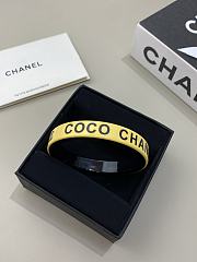 Chanel Resin Logo Bangle Bracelet Multcolors - 2
