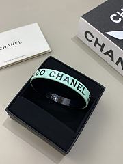 Chanel Resin Logo Bangle Bracelet Multcolors - 4