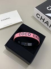 Chanel Resin Logo Bangle Bracelet Multcolors - 5