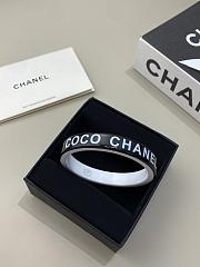Chanel Resin Logo Bangle Bracelet Multcolors - 6