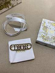 Chanel Gold Full Diamond Hairpin - 1
